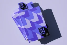 Stack of “Go All In” campaign booklets or materials